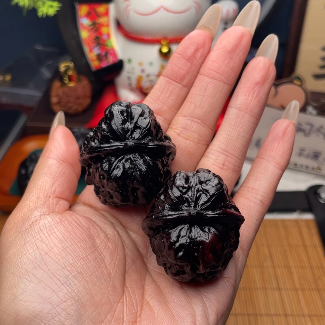 吊坠文玩核桃板正蛙