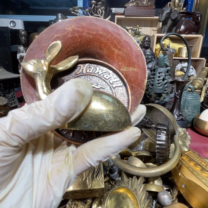 小*迹大阪回流铜器摆件45