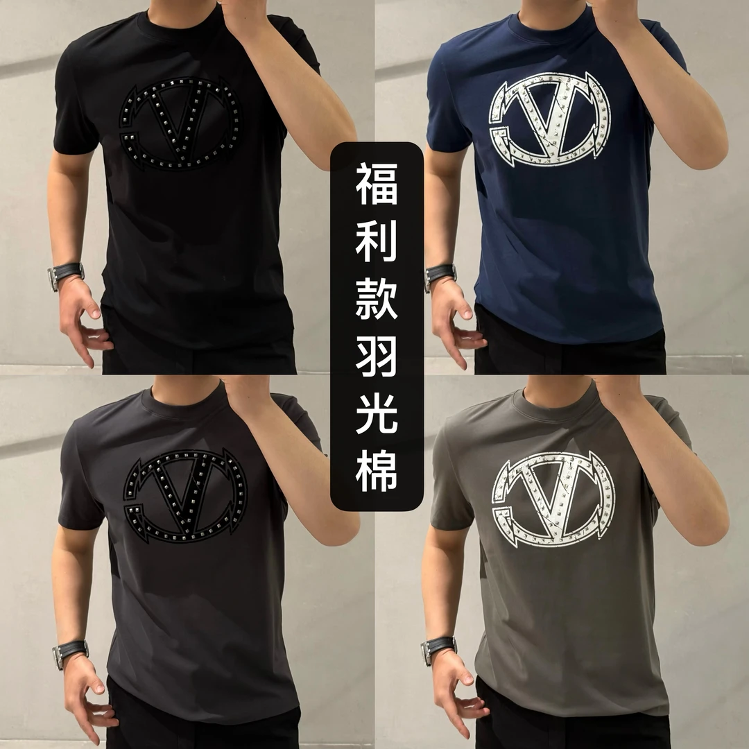 BLANDOO "福利款” 男士时尚百搭羽光棉短袖T恤25D7571