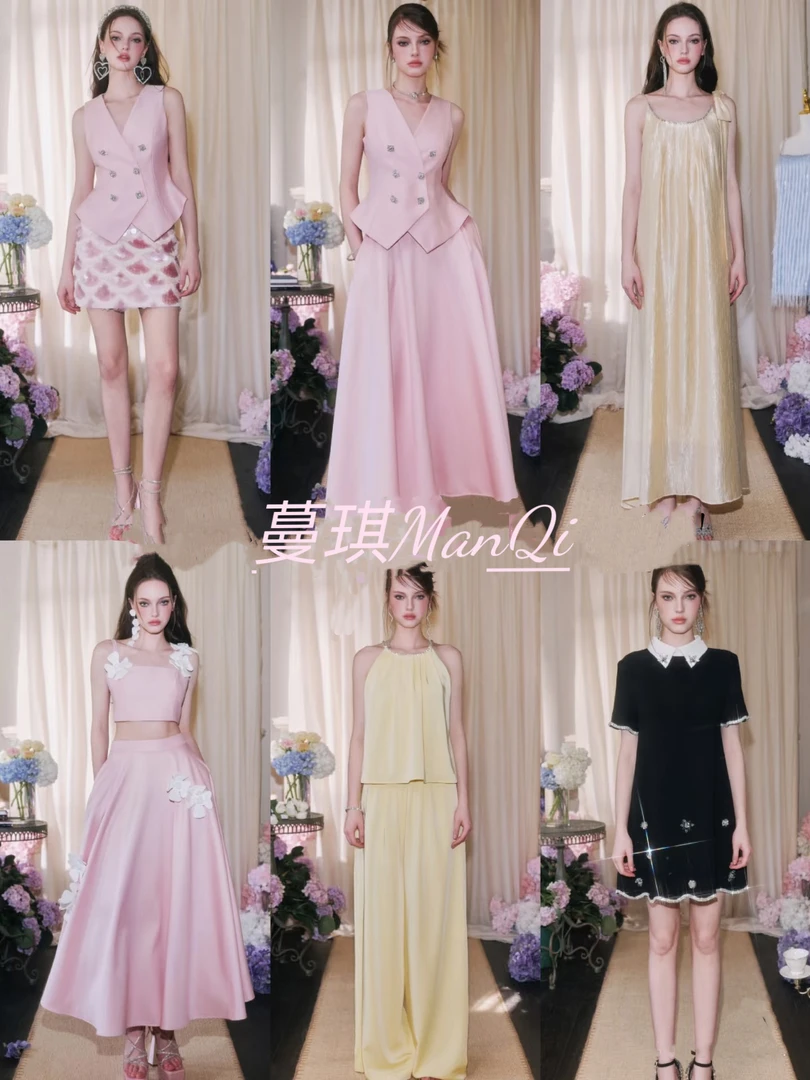 一号链接【610-699】蔓琪私人订制意法南油上衣半身裙按照编码拍