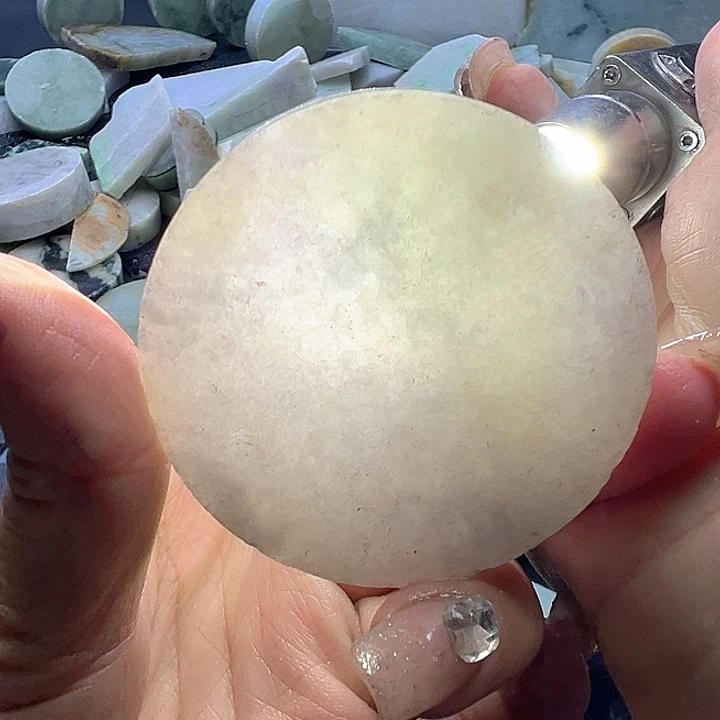 翡翠裸石翡翠冰底60