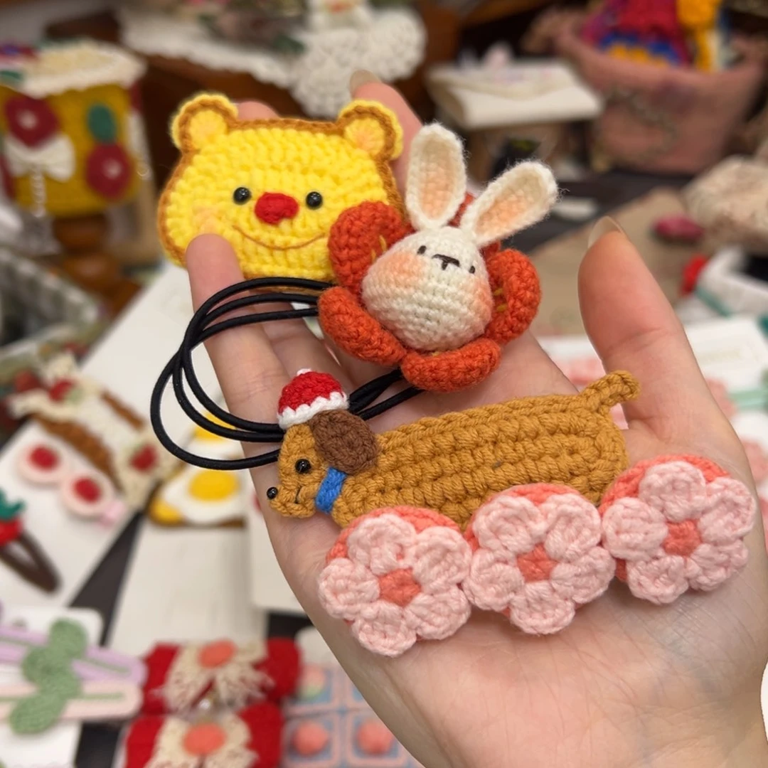 钩织刺绣手工包包玩偶居家用品