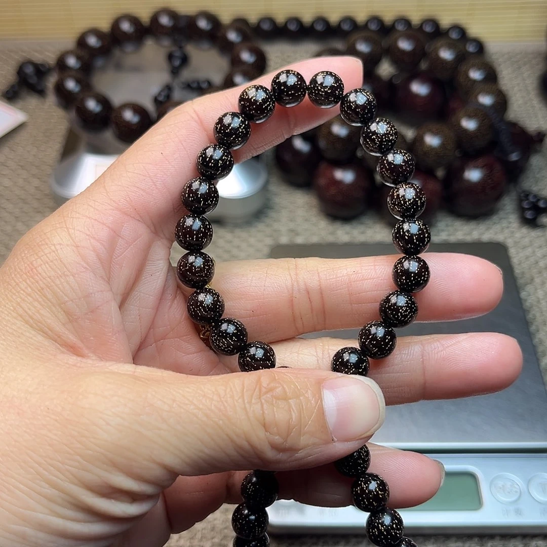 檀香紫檀（小叶紫檀）0.8 22颗 爆星