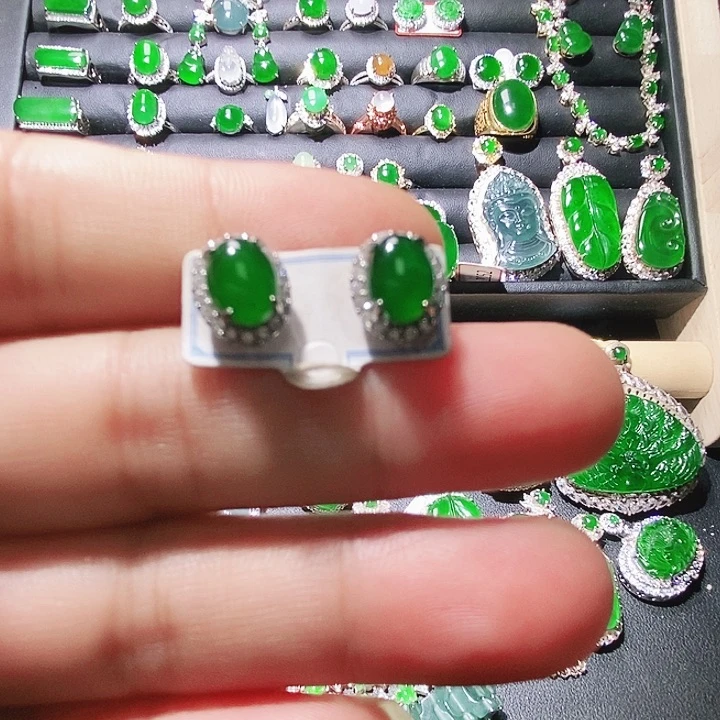 未镶嵌翡翠耳饰21