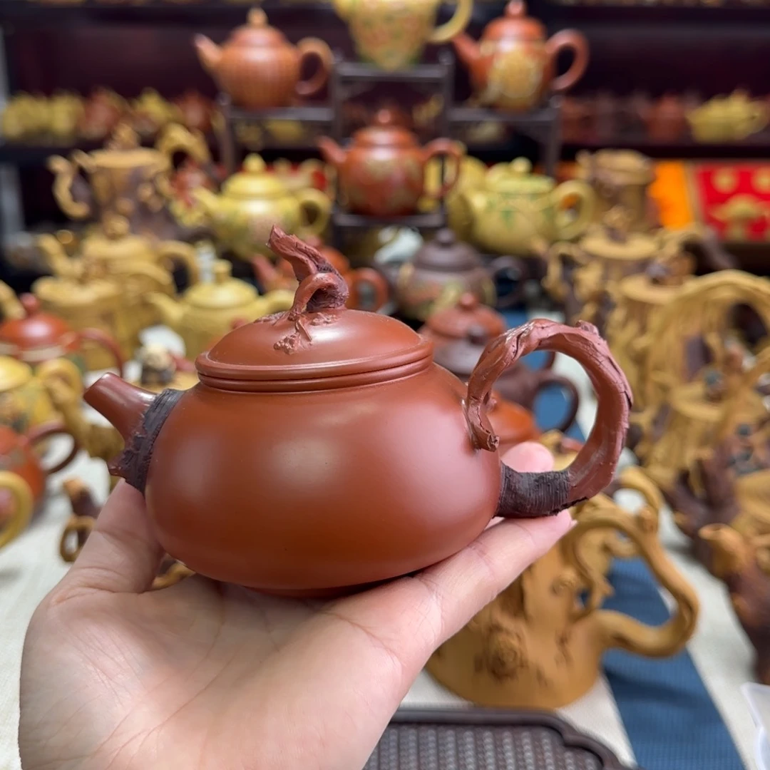 茶壶段泥红段仿木