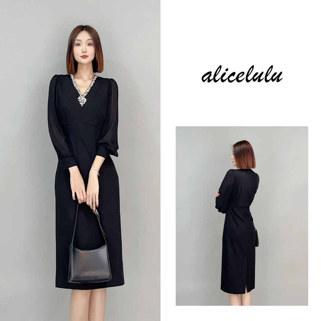 3 ALICE 人生之钻连衣裙 重工钉钻 璀璨夺目 S2141437J