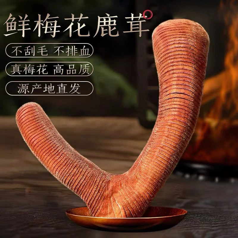 新鲜 鹿茸 现场称秤 产地直发