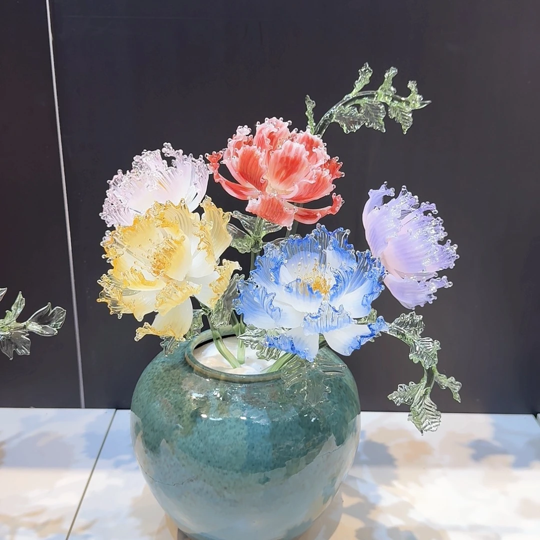 手工艺品琉璃淄博非遗手做09