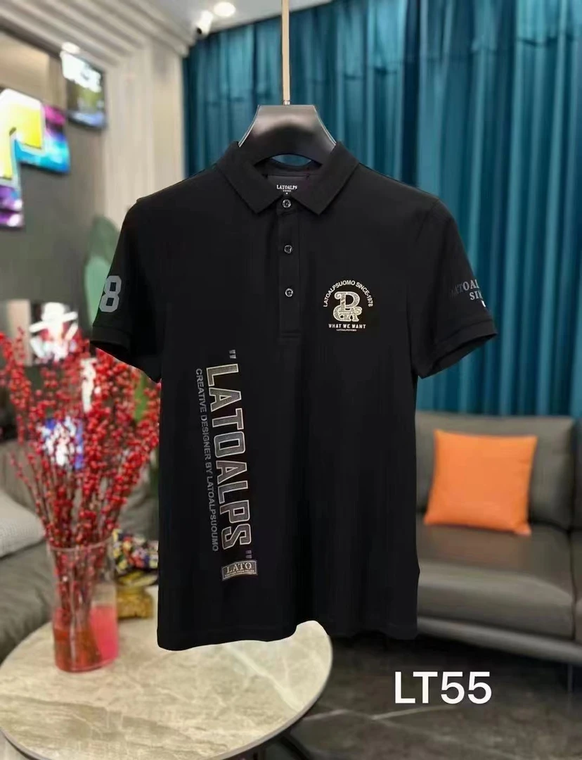 意大利拉图潮品时尚男士Polo衫P005翻领百搭纯棉上衣短袖休闲