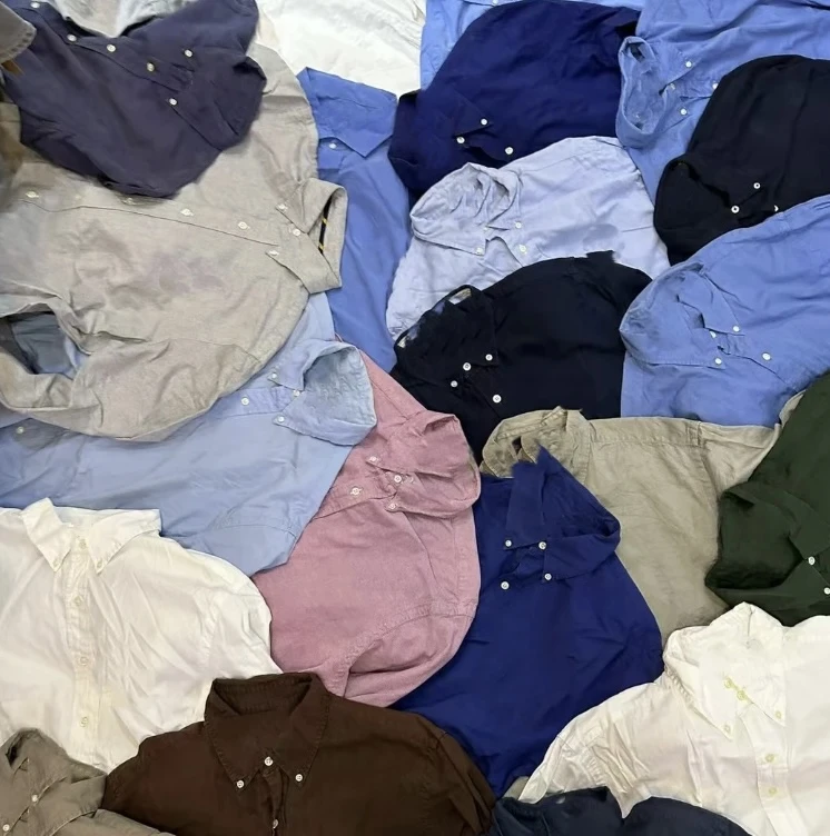 25vintage衬衫长袖衬衣春秋纯色休闲小众宽松