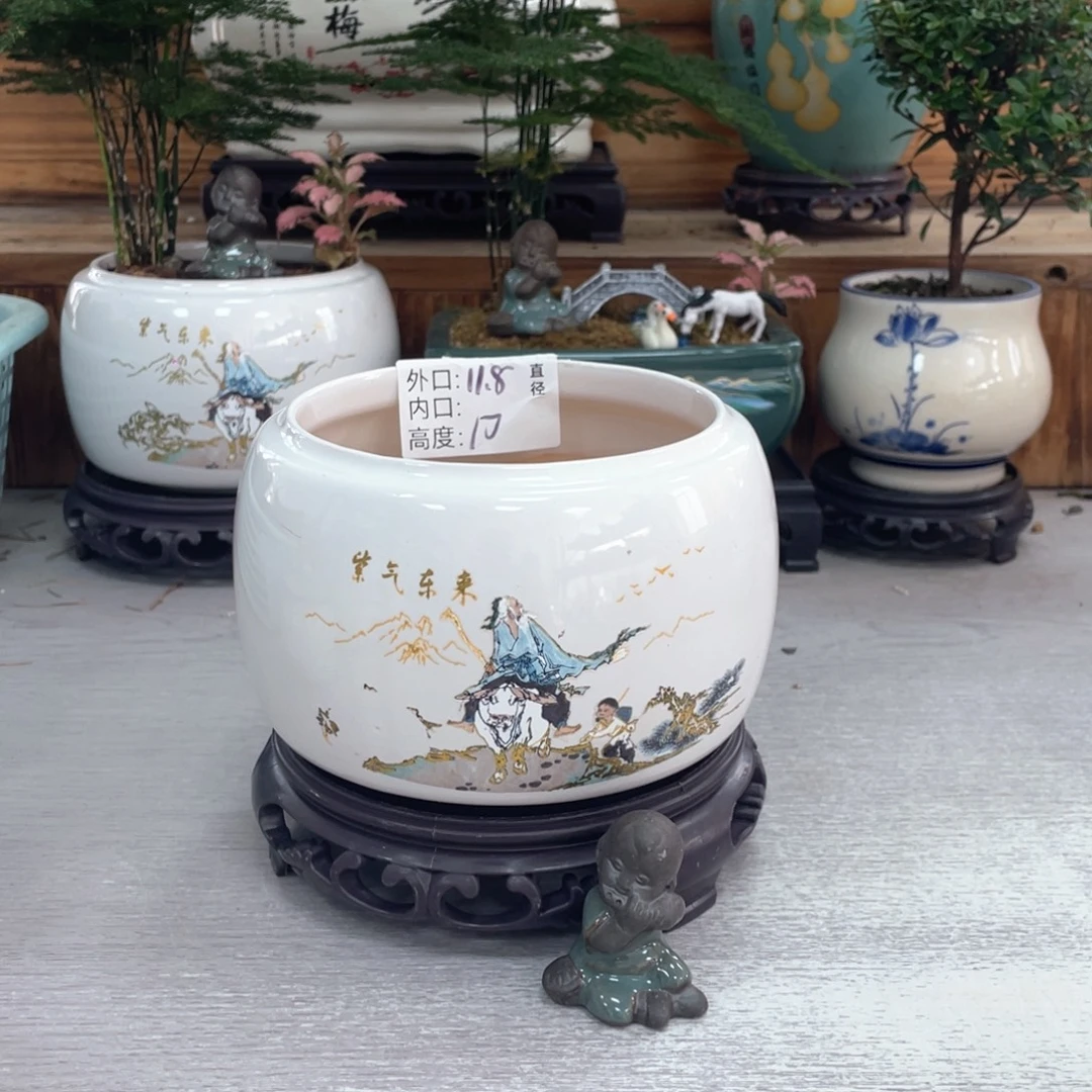 陶瓷花盆紫砂花盆艺术盆