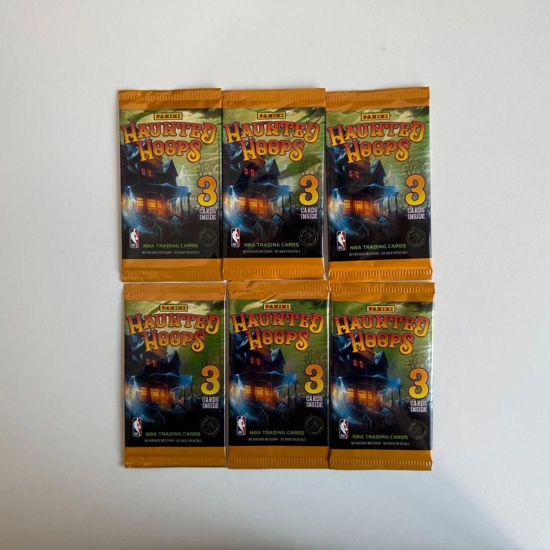 （拆盒）Panini 万圣节 球星卡 步步高+无限火力（三卡三层盲盒代拆）