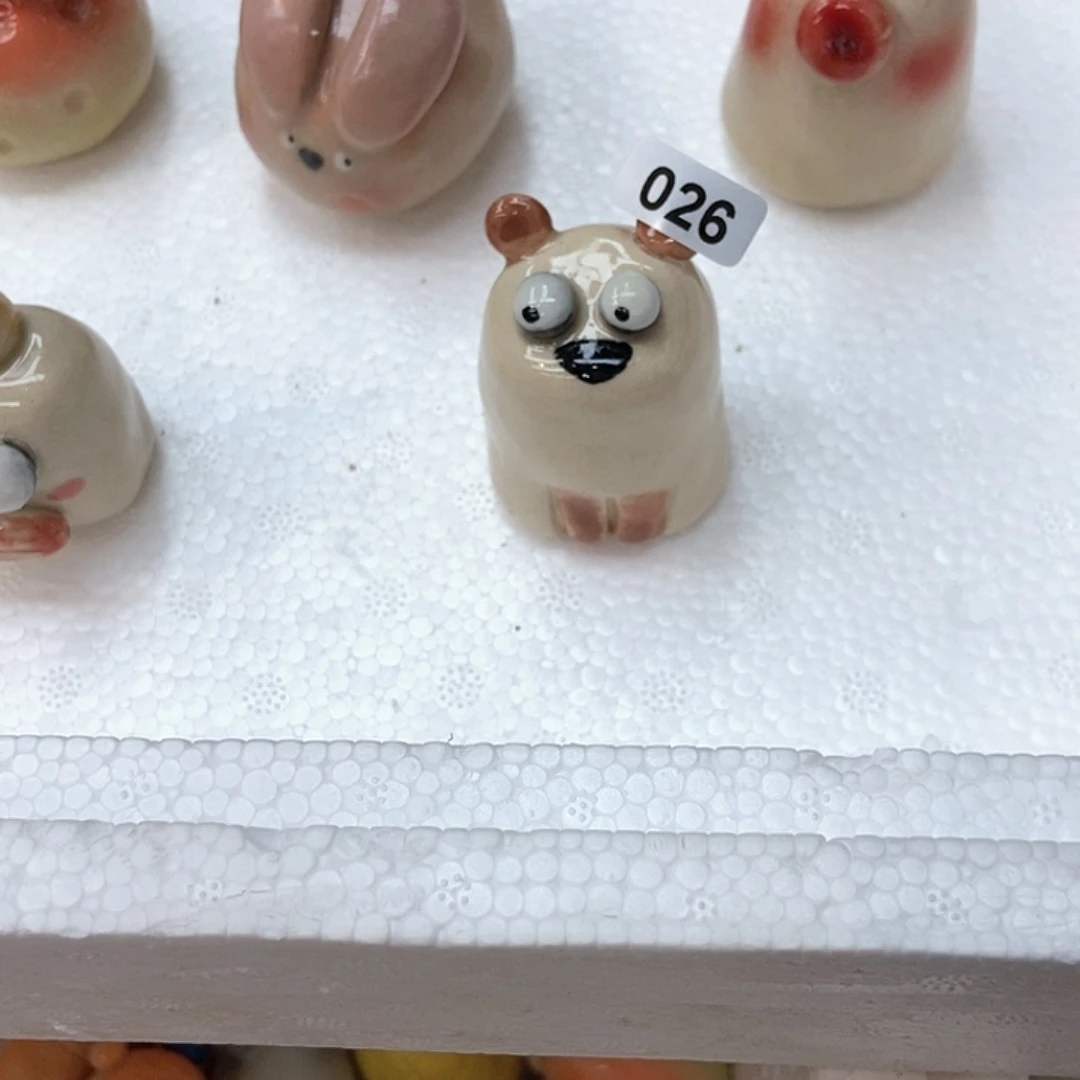 摆件直播间手工陶瓷摆件026
