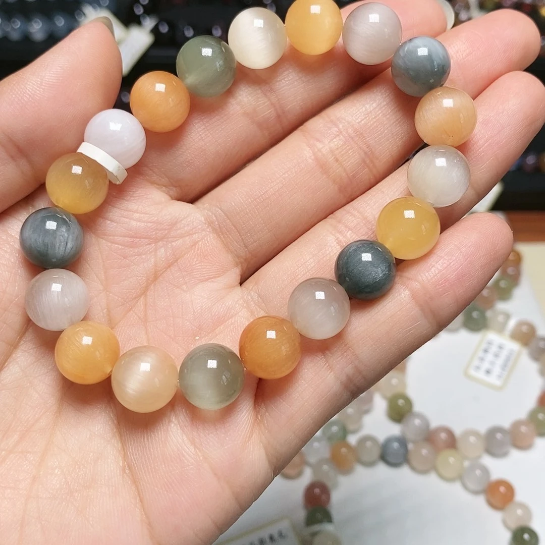 水晶手串未镶嵌兔毛10.3