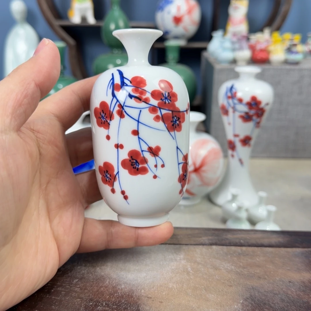 陶瓷手工小花器摆件