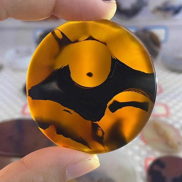 玛瑙/玉髓合金颈饰