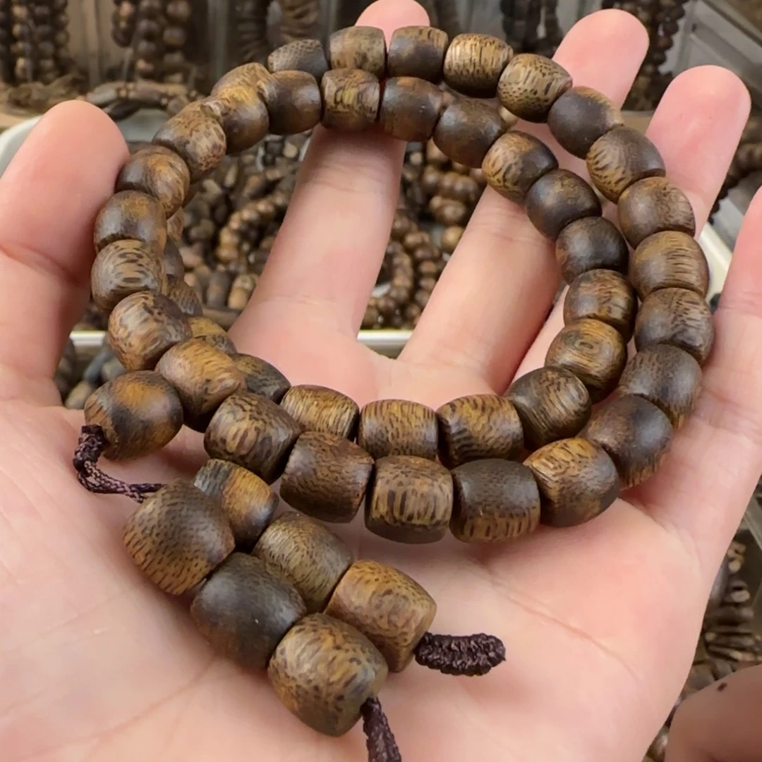 半***亮手串沉香奇楠手串18.8克卡09