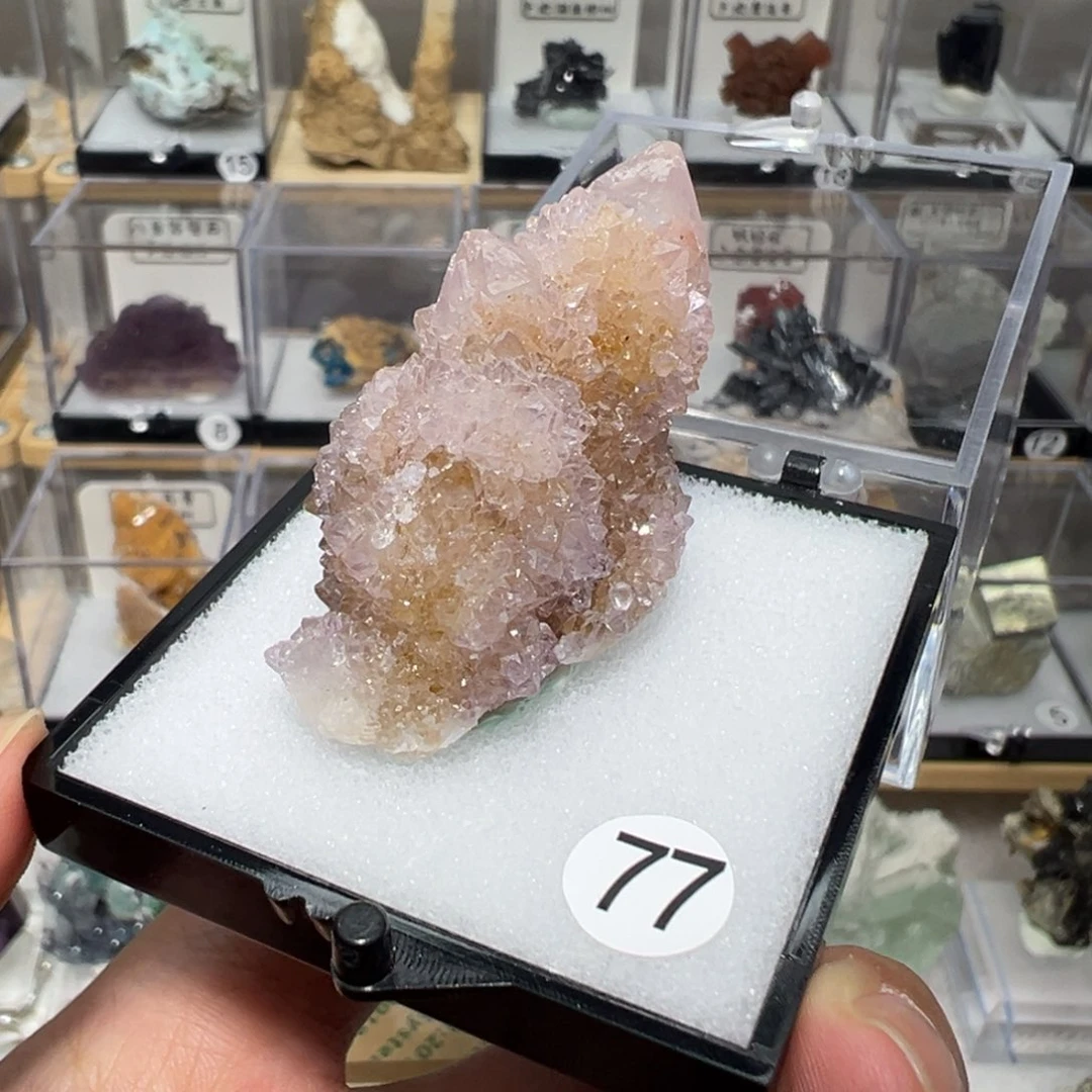 紫晶大型摆件（非配饰）银S925镶嵌