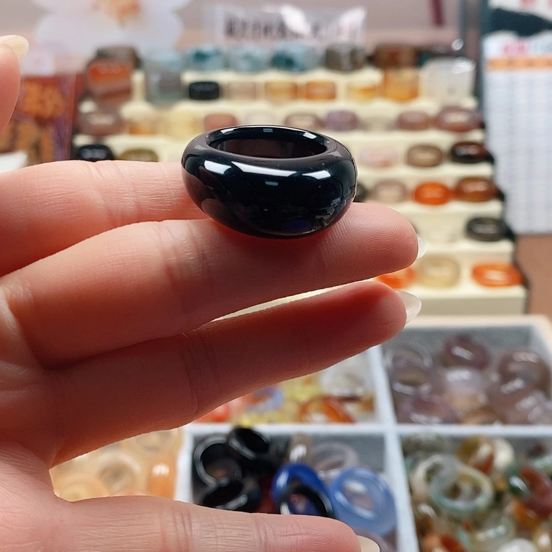 玛瑙/玉髓戒指未镶嵌宋****?