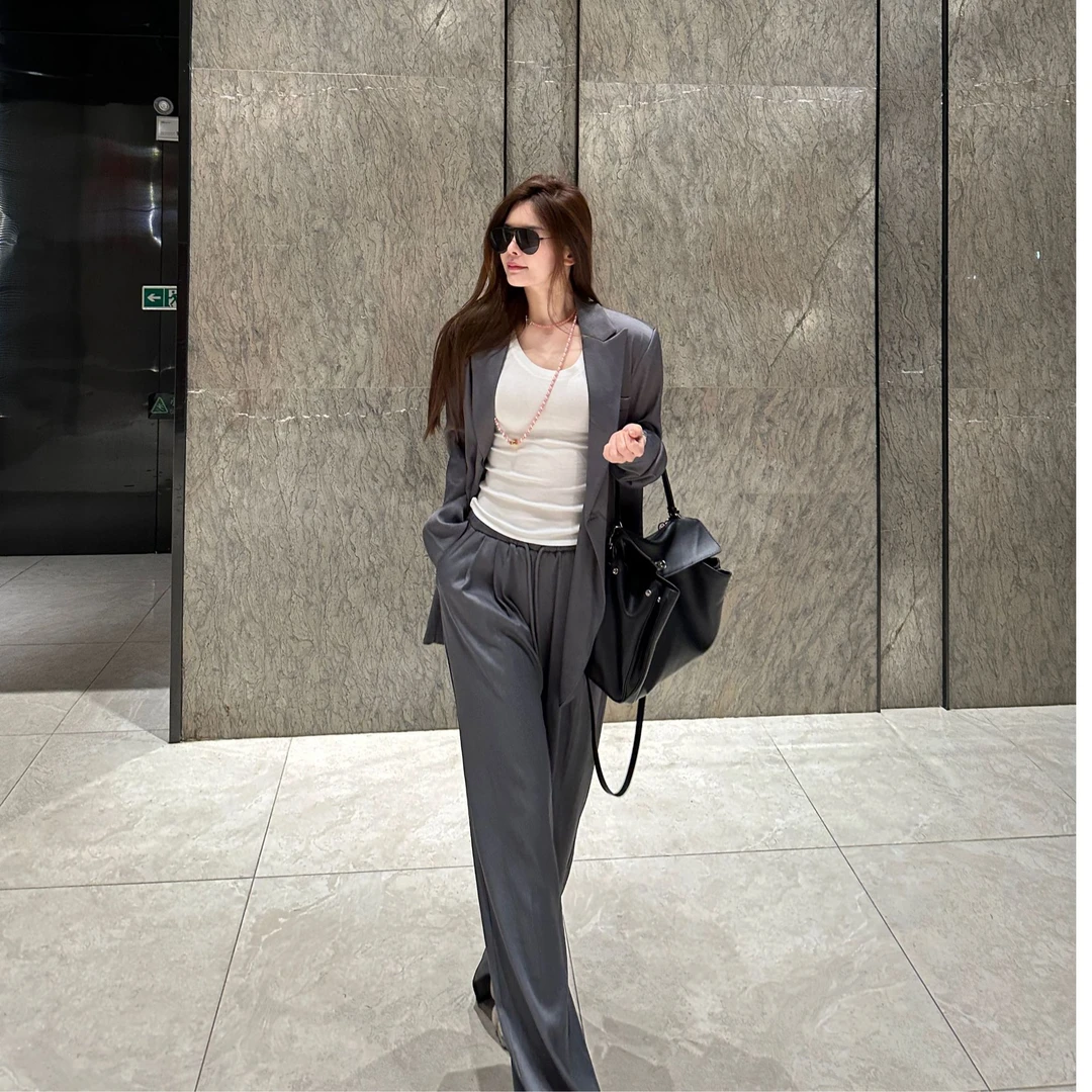 主播推荐-小众系列早春款阔版大女主套装