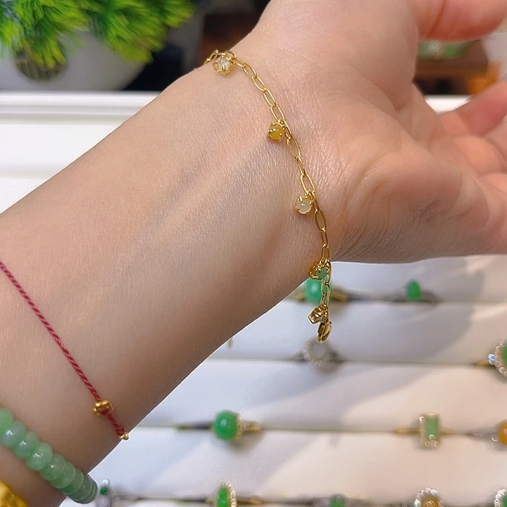 翡翠戒指银S925镶嵌我