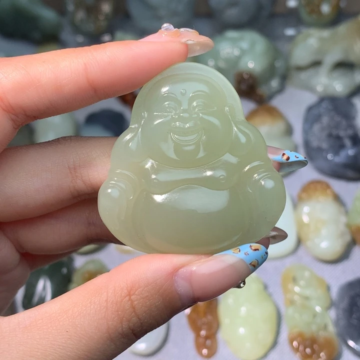 和田玉挂件未镶嵌