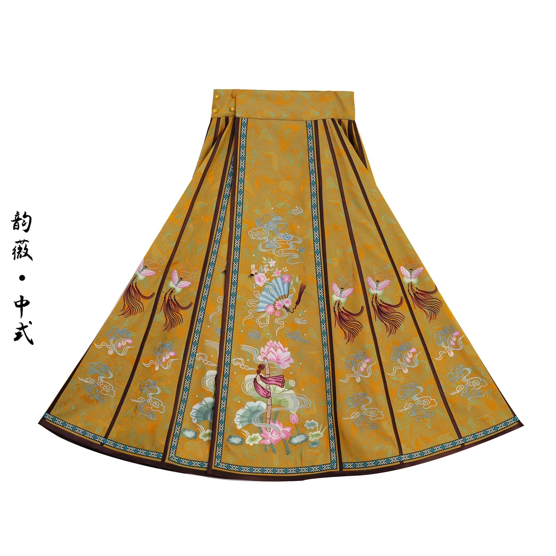 女士上衣中国风传统国风中式重工刺绣马面裙M250214965