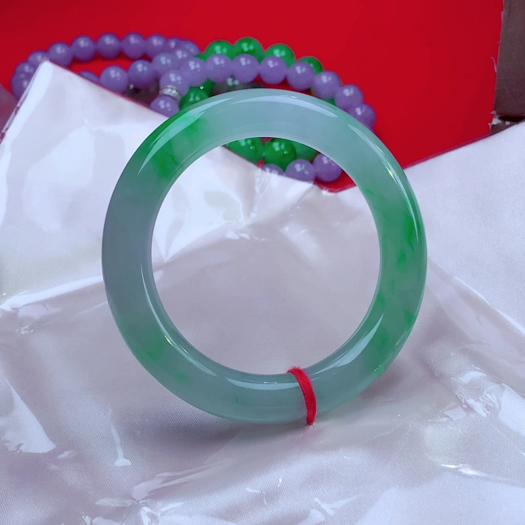 未镶嵌手串翡翠天然翡翠手镯