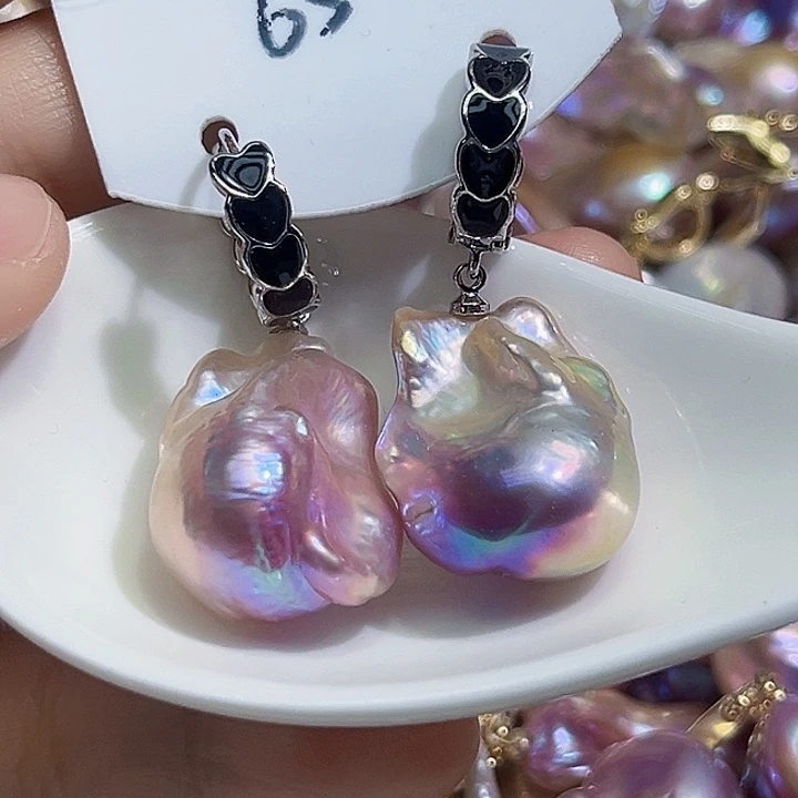 未镶嵌耳饰淡水珍珠