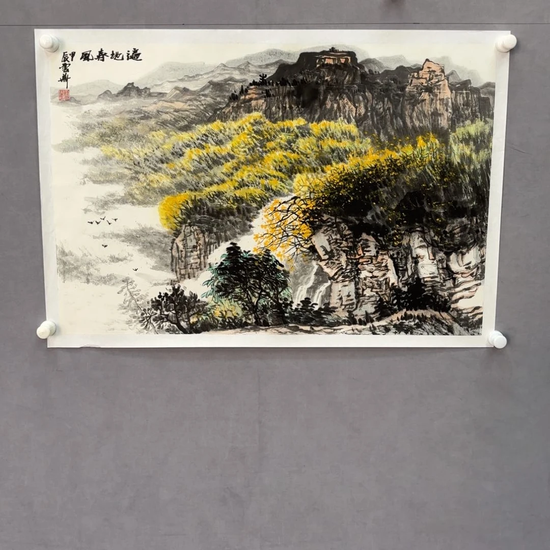 国画亲笔手绘原创