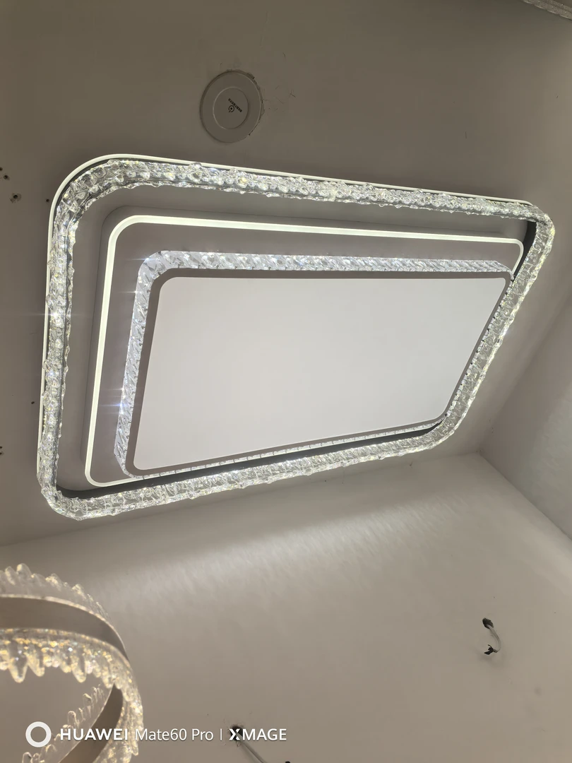 新款LED吸顶灯石头纹简约大气客厅卧室书房