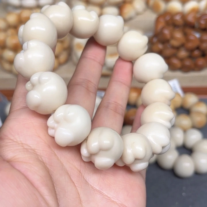 菩提根/象牙果手串3.9.14爱心猫爪微瑕