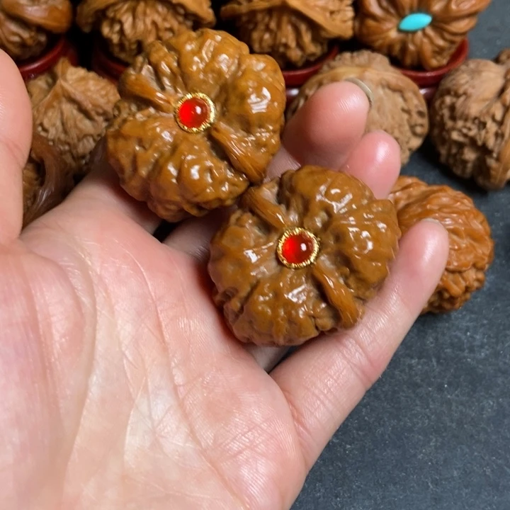 文玩核桃把件蛤蟆119