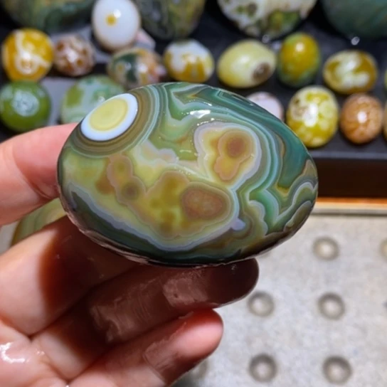 未镶嵌玛瑙/玉髓珠宝半成品189
