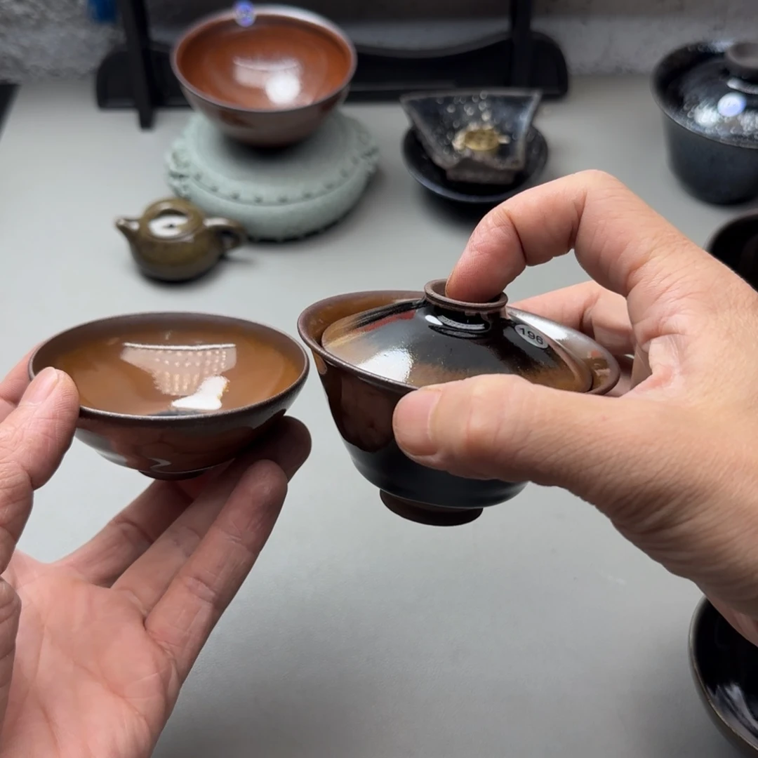 茶盏建盏主人杯漂亮196