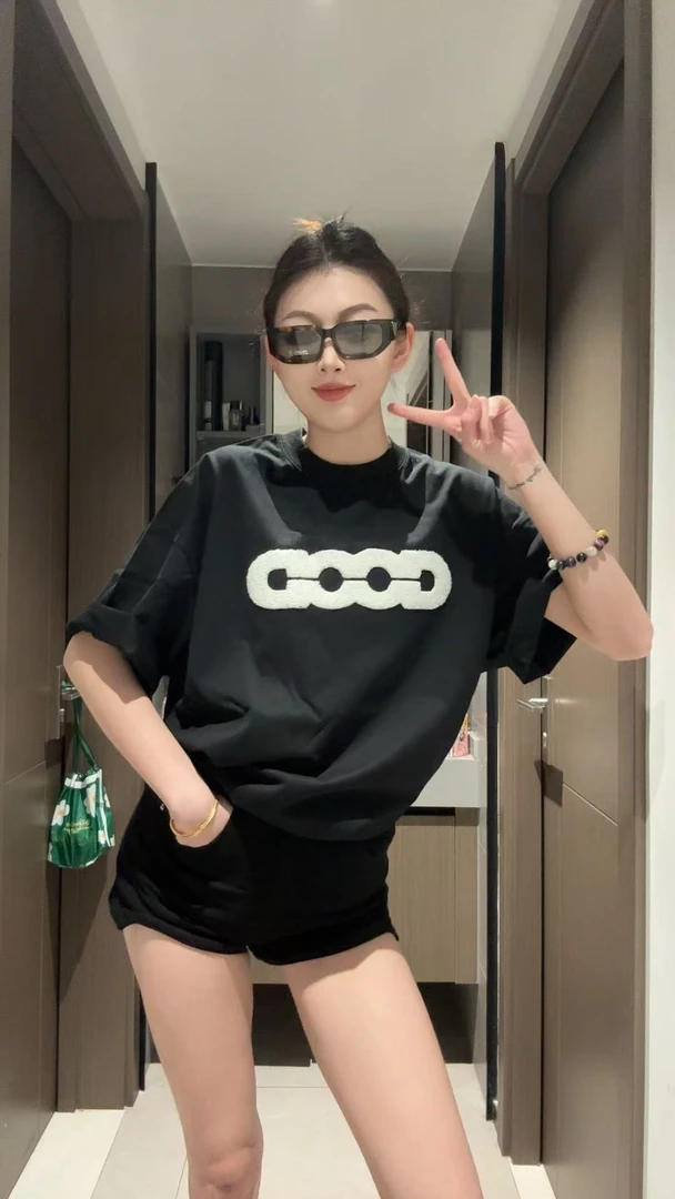 阿祖专属【地球短袖】男女同款短袖T 毛巾绣高克重宽松潮流休闲简约