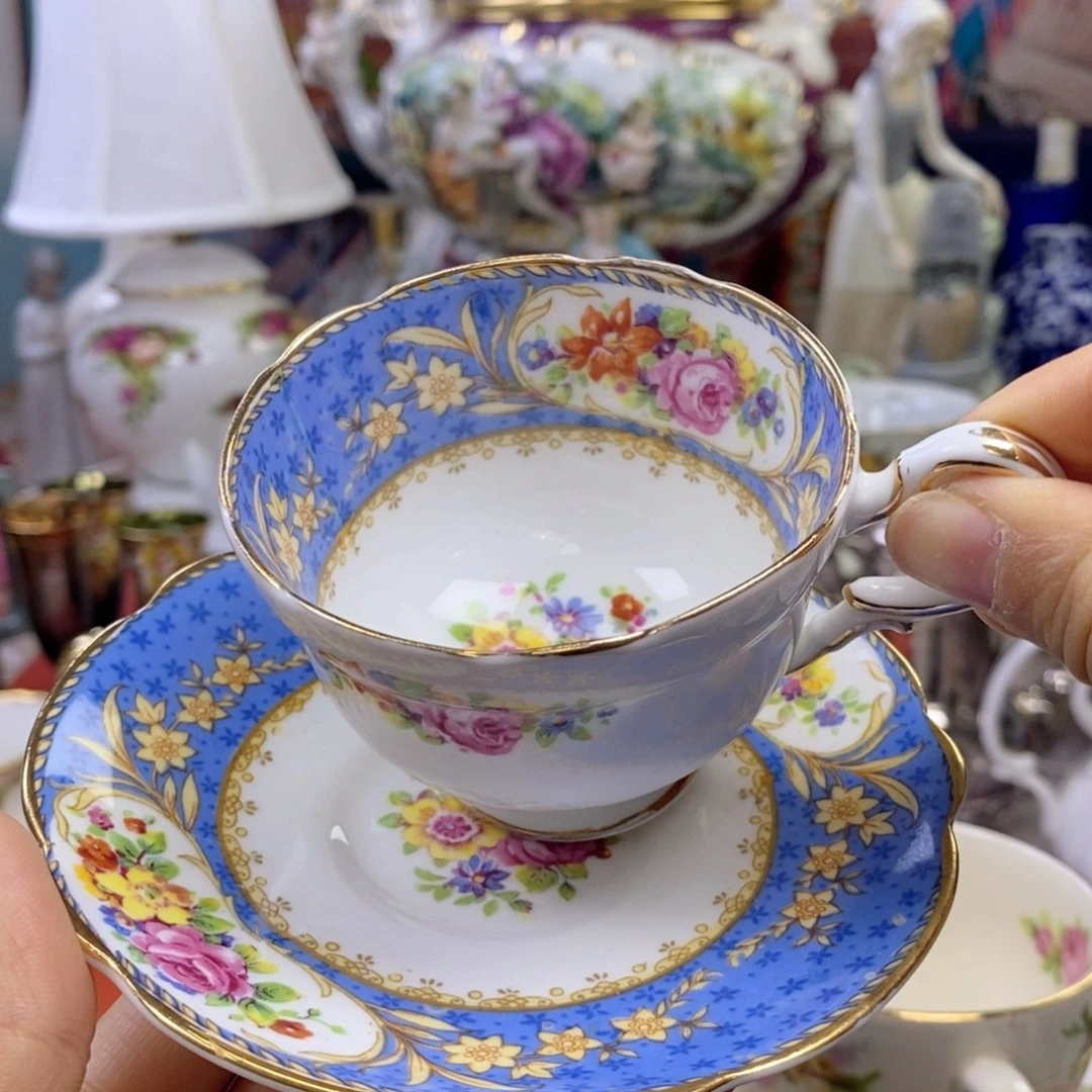 瓷器欧瓷咖啡杯水晶杯