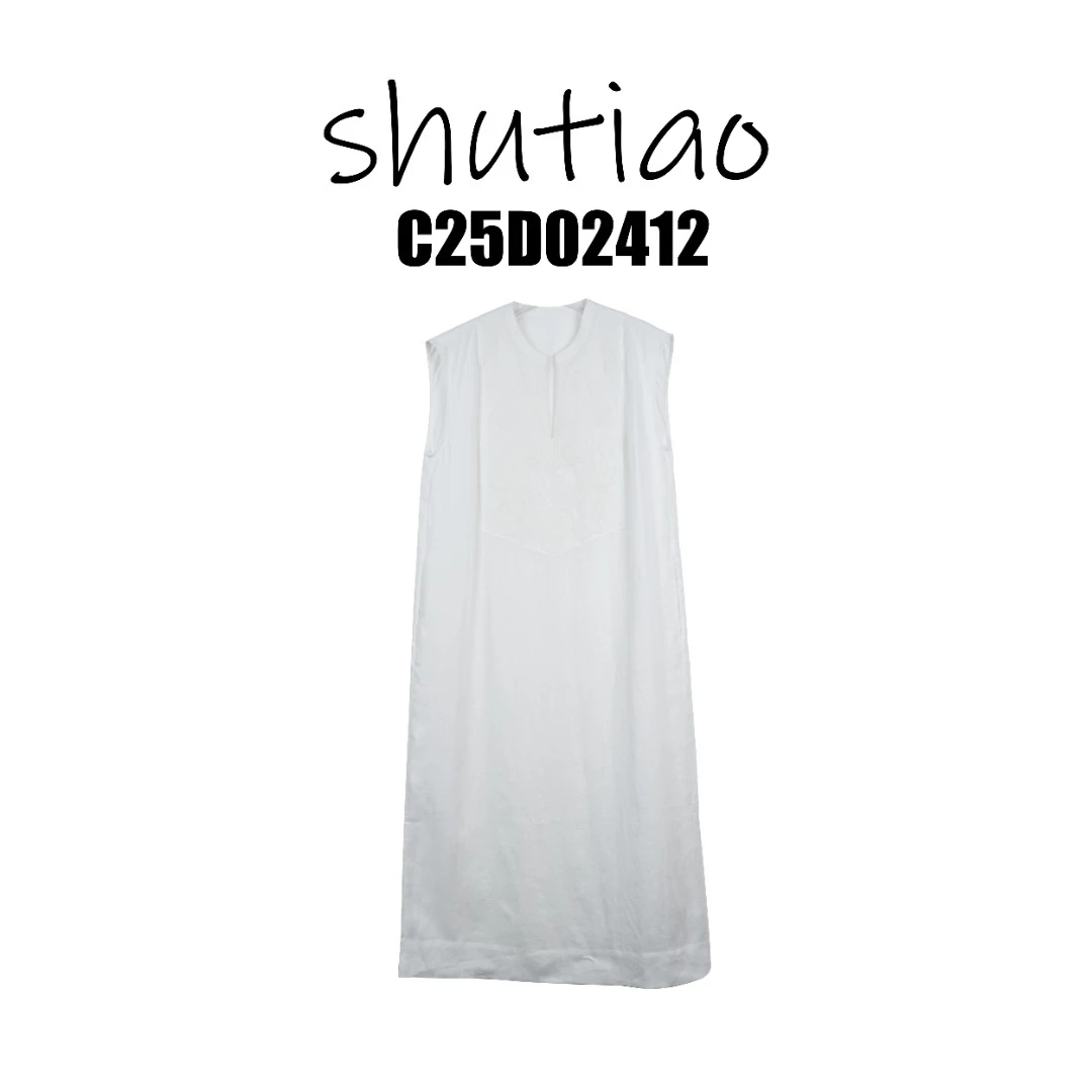 【SHUTIAO】2025夏季：新款小众设计款连衣裙C25D02412