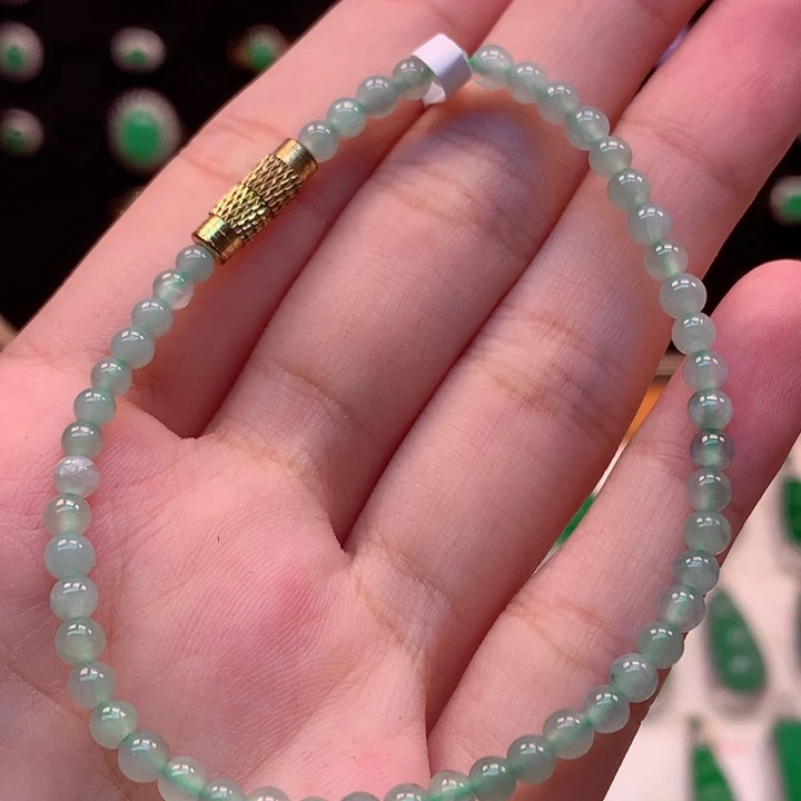 未镶嵌手串翡翠翡翠