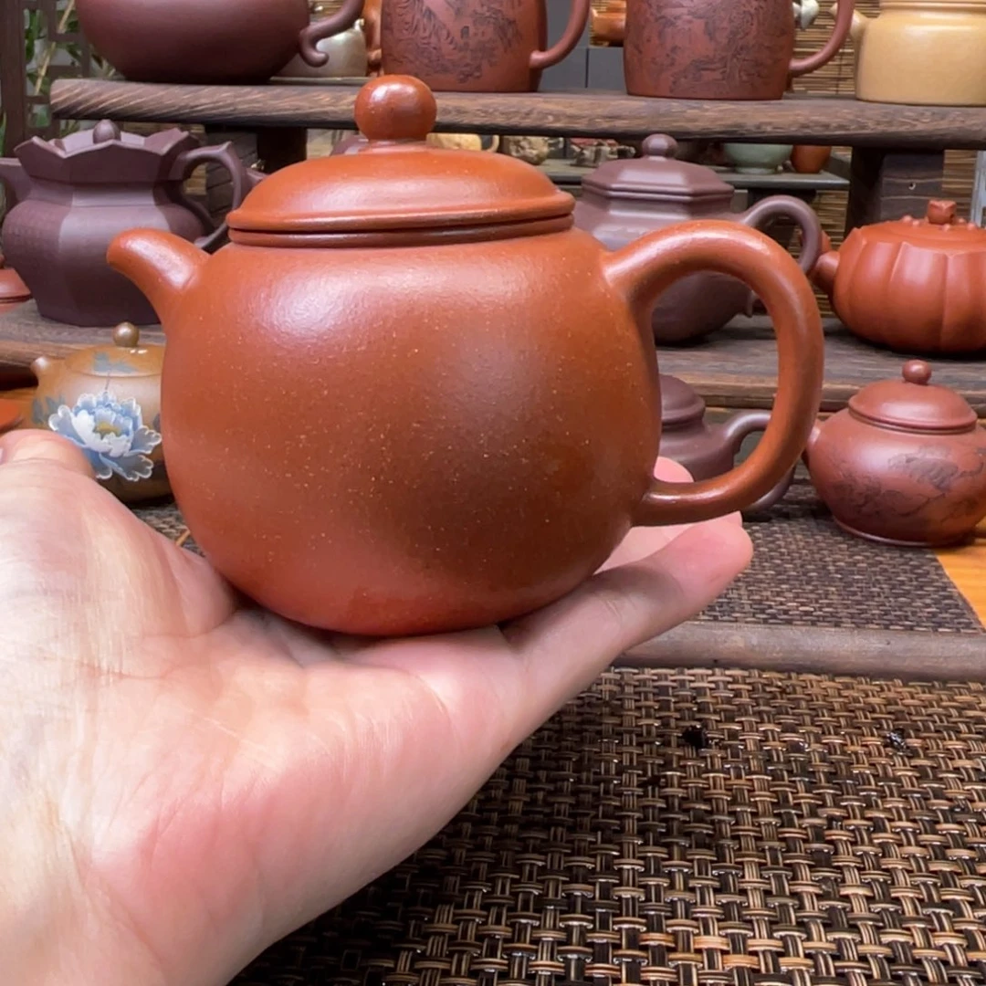茶壶紫砂宜兴原矿紫砂手工制220微瑕