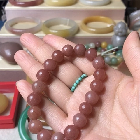 石英质玉未镶嵌手链
