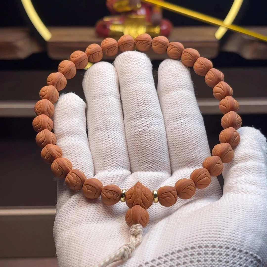 P***Z陕西秦岭龙纹桃核