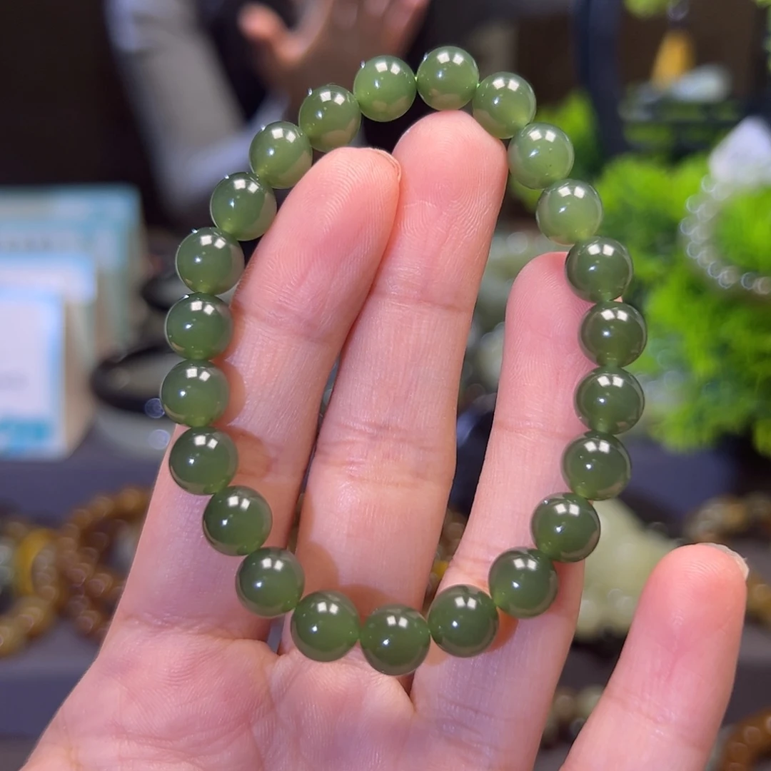 和田玉未镶嵌手串