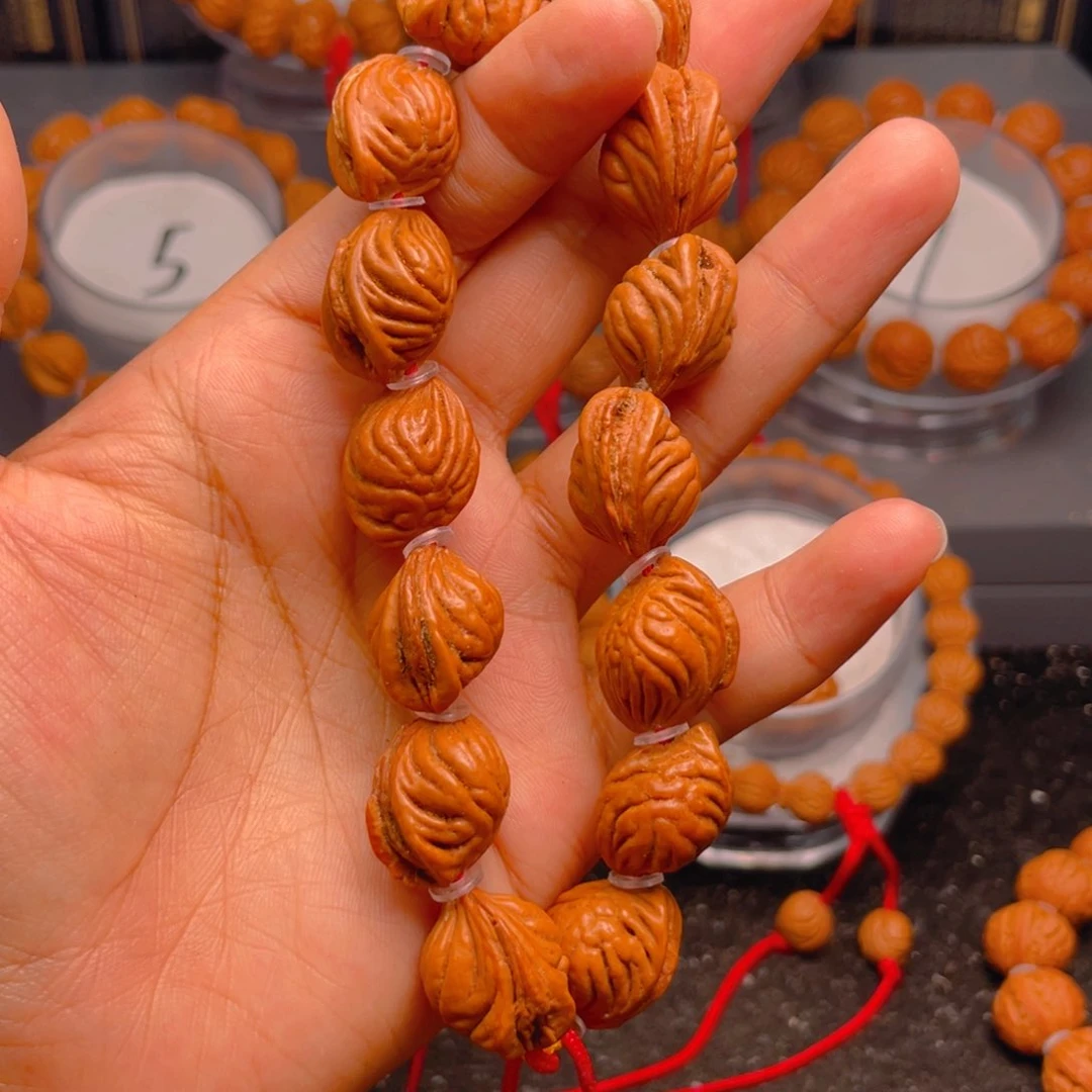 桃核手串生命之源开口笑少女型