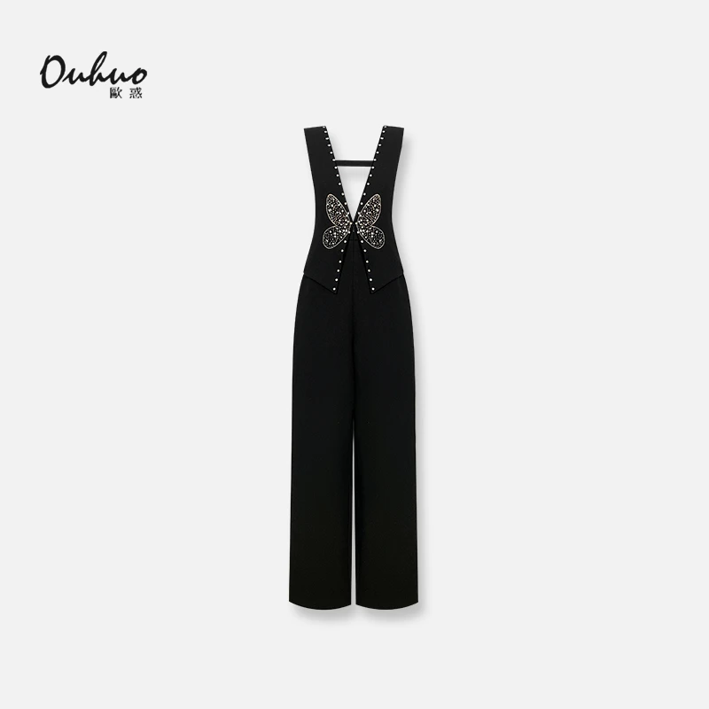 (品牌20周年庆)粉丝回馈！现货！新款时尚背带裤OHPAH11321