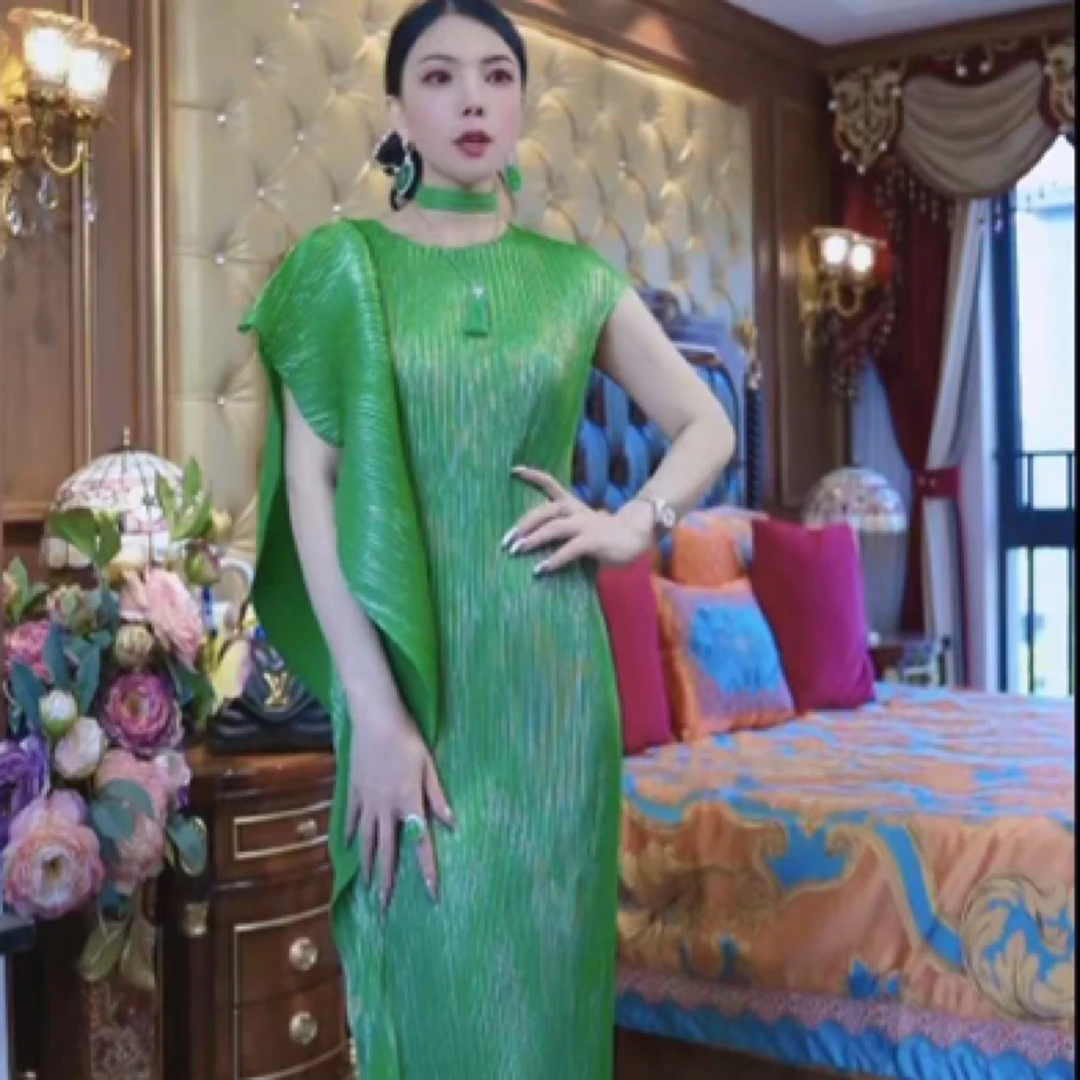 【猫猫专属】鱼尾不规则高级感时尚连衣裙