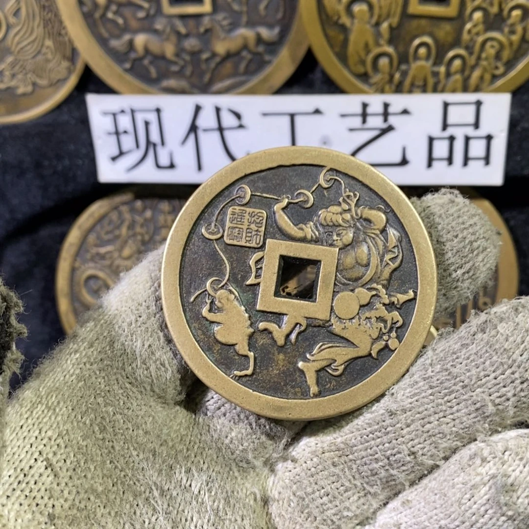 清***人翻砂铸造现代工艺品