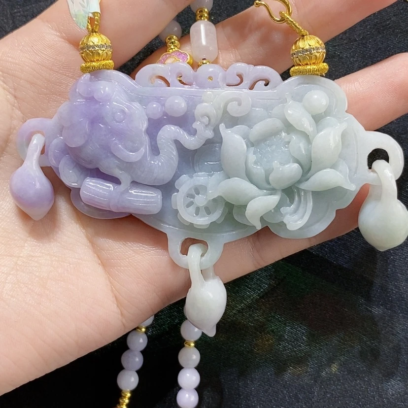 【闪购商品】翡翠未镶嵌颈饰吊坠