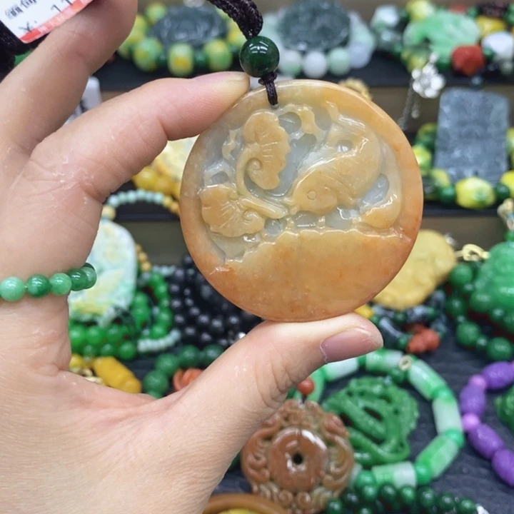翡翠未镶嵌颈饰项链12