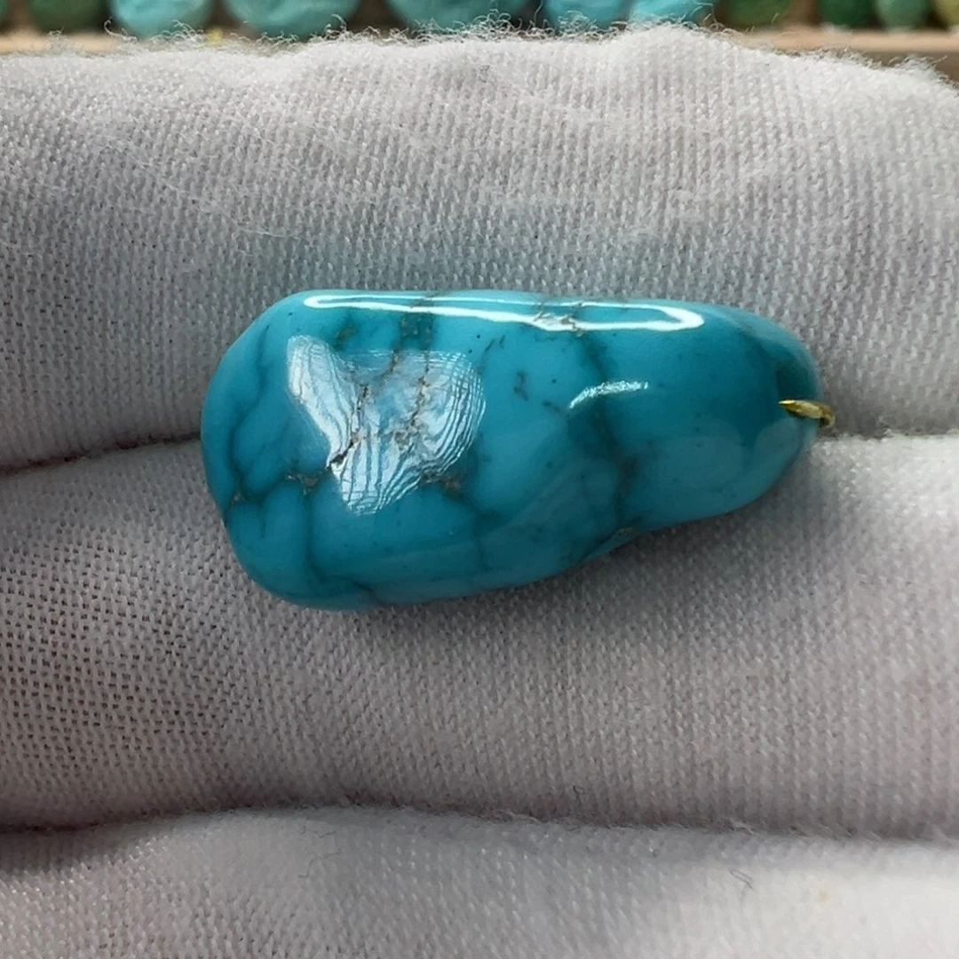 未镶嵌绿松石随形12mm